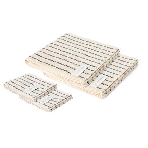 Studio Feder UNA Håndklæde 4-Pak - NAVY RAIN