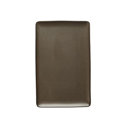 RAW Middagstallerken 31,5x20cm - Metallic Brown