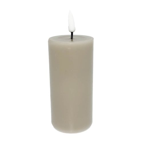 Deluxe LED Bloklys 5x10cm - Sand