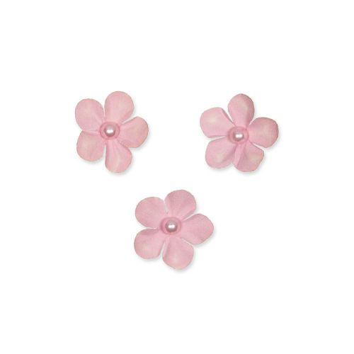 Blomster rosa Ø2cm 20stk
