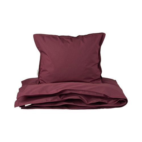 Studio Feder Sengetøj Junior 100x140cm - BURGUNDY