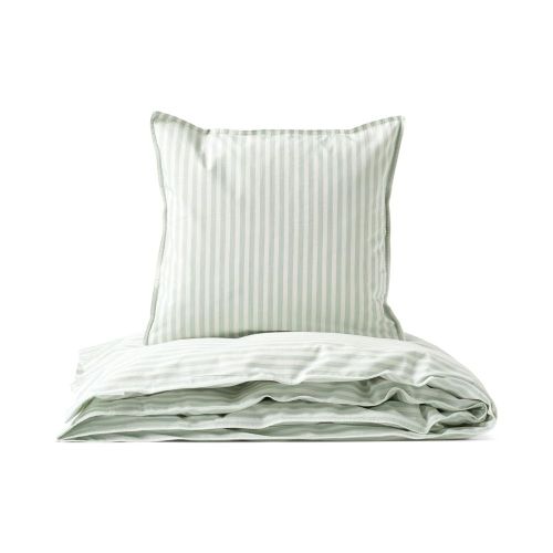 Studio Feder Sengetøj 140x200cm - SOFT MINT STRIPE