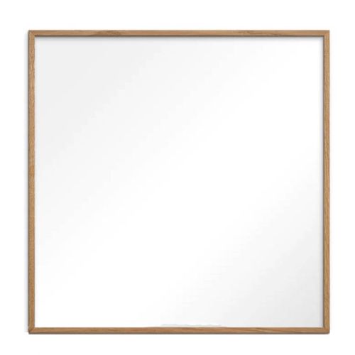 Spejl Egetræ - 70x70cm