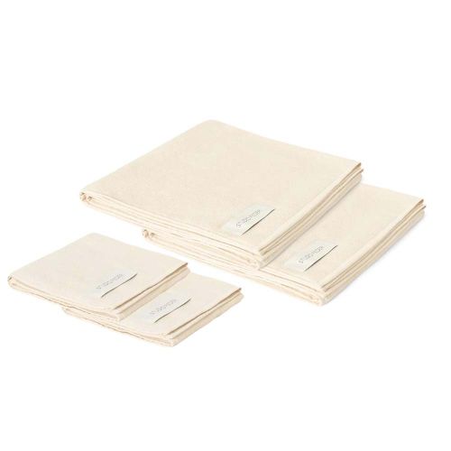Studio Feder UNA Håndklæde 4-Pak - UNDYED