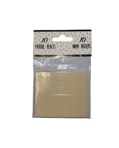 Bordkort 10stk - Creme